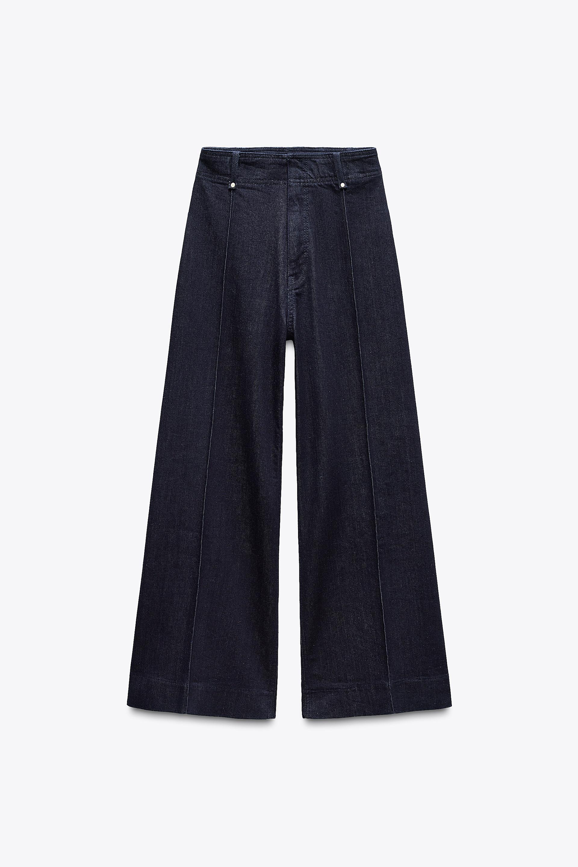 Jeans ZW Collection Wide Leg With High Waist