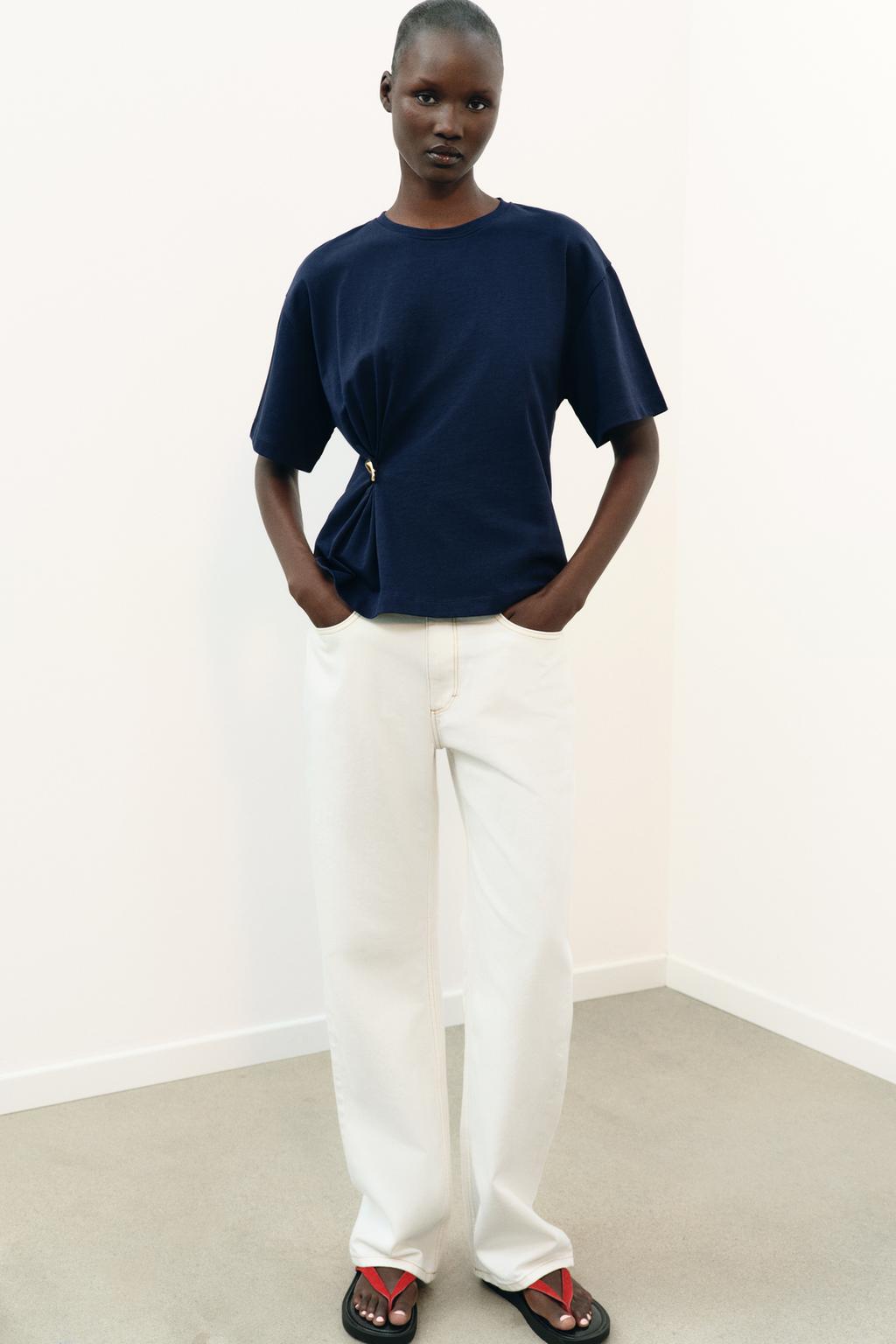 T-shirt Cotton Heavyweight With Applique